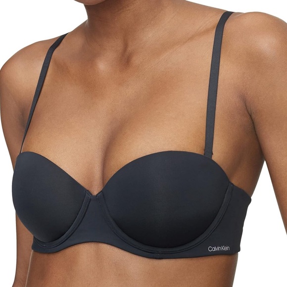 Calvin Klein Lightly Lined Constant Strapless Bra QF5528 - Picture 2 of 6